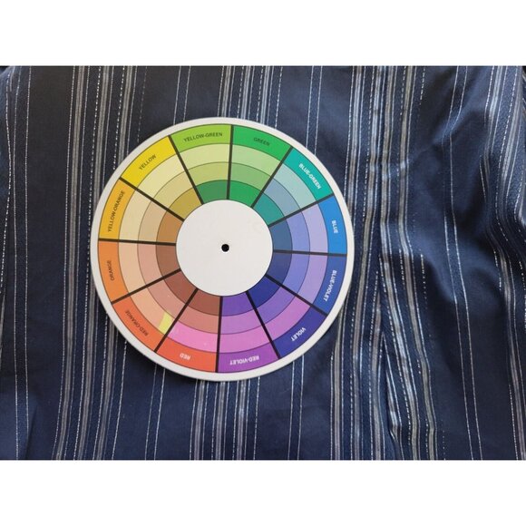 Ana Womens Top 3X Plus Long Sleeve Button Up Blue Silver Metallic STR107E - Picture 11 of 11